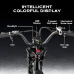 Terra II Peak 2000W Dual Motor Electric Bike for Adults, 7-Speed 33MPH 48V 20Ah E Bike, 20 * 4.0 Puncture Proof Fat Tires Hydraulic Brake Full Suspension Electric Bike, with UBS Wharging Port - Image 6