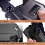 Reention Dorado Plus Replacement Ebike Battery 36V 17.5Ah Compatible with Aventon pace 350 Electric Bicycle Spare Lithium Batteries with Charger (Attention: 390mm/15.5inch Long) - Image 2