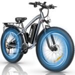 Electric Bike for Adults, 1500/2000W Dual Motor 31MPH, 48V 15.6/23AH Removable Battery, 25-50Miles, 26" All Terrain for Mountains, Snow, Sand, Road,Fat Tire Ebike Full Suspension,Hydraulic Bicycle