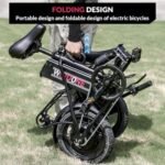 S14/S16 Electric Bike for Adults, Max 19/22 MPH Speed & 28/50 Miles Range (PAS), 500W/750W Peak Motor and Lightweight & Portable, Shock Absorbers Electric Bicycle, Foldable ebike for Adults - Image 3