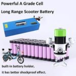 60V 52V 15.6Ah 18.2Ah 20.8Ah Lithium Ion Battery 60V 23.4Ah 26Ah Ebike Battery Pack Replacement Battery for 500W 1000W 1500W Electric Scooter Motor Kits with Charger - Image 4