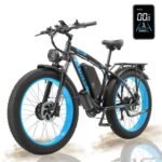 Electric Bike for Adults 2000W Dual Motor with LCD Display 26-Inch Wide Tire Electric Mountain Bike 48V 23AH Large Capacity Removable Battery