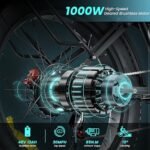 AILIFE Electric Bike, Ebike with 26" x 4.0 Fat Tire, 48V 1000W 13Ah Bicycle Electric Mountain Bike with 7 Speed Gears, 27 MPH Max 31-62 Miles Electric Bike for Adults, Upgraded Electric Dirt Bike - Image 2