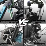 2000W Electric Bike for Adults, 26'' Fat Tire Beach Snow Electric Bicycle Dual Motor 23AH Removable Battery 33MPH Mountain Ebikes - Image 6