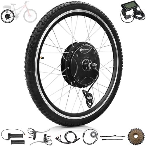 Version 1.0.0 Voilamart Waterproof Ebike Conversion Kit 48V 1500W LCD Display E-Bike 135MM Rear Hub Motor Wheel Built-in Controller Electric Bike Conversion Kit 750W Restricted - Image 1