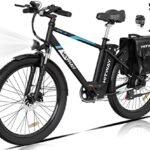 Electric Bike for Adults, 750W/48V/14Ah Ebike with Removable Battery, 20MPH/35-75Miles Electric Bicycle with 26"×3.0 Fat Tire, Mountain E Bike for Men Women, 7-Speed, IP54, UL2849 Certified
