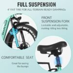 Electric Bike for Adults,1000W Peak Motor 28MPH with 26" x 4.0 Fat Tire Step-Thru Ebike,48V 15AH Removable Battery, Hydraulic Brake, Shock Absorber, Commuter Ebikes,7-Speed Gear, UL - Image 4