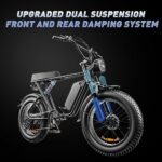 Electric Bike for Adults，Dual Motor Ebike，1000W/2000W Electric Bike，Fat Tire Electric Bike with 48V/20AH/23Ah Battery，80 Miles Bike Electric,12-Speed E-Bike and Passed UL&GCC Certification - Image 6