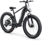 BEEMONE Electric Bike for Adults, 1000w Brushless Motor Ebike, 26" x 4.0 Fat Tire, Electric Bikes with 48V/20Ah Removable Battery, MAX 30-80Miles, 28MPH,Peak 7 Speed, Men-High Step 1000W