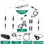 Voilamart 26" Waterproof Electric Bicycle Hub Motor Wheel Conversion Kit 48V 1200W with LCD Display Meter IP65 - Image 7