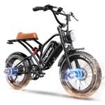 Auloor S4 Electric Bike,2000W Motor(3000W Peak) with 48V 25Ah Battery,70+ Miles Long Range, 30Mph Fat Tires Ebike, All-Terrain, Ideal for Commuting, Off-Road, Unisex E-Bike