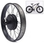 26“ Electric Bicycle Conversion Kit 48V 1500W E-Bike Rear Wheel Frame Kit with LCD Electric Bicycle Kit for Fat Tire - Image 4