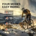 Electric Bike for Adults,750W Brushless Motor,21 Speed Gear,32MPH 55 Miles Ebike,48V15Ah Removable Battery Electric Mountain Bike,Commuting E Bike with Fork Suspension - Image 2