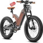 P5 Electric Bike Peak 1000W 20Ah Full Suspension Electric Mountain Bike 28Mph 24 * 4.0 Fat Tire Electric Bike Adult Electric Bicycles,Color Display