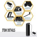 Ebike Battery 36V/48V, 15.6AH 18AH 20AH 21AH Lithium Ion Battery Electric Bike Battery with Charger and BMS Protection Board, for 250W 350W 500W 1000W Electric Bicycle Scooter Motor (36V21Ah) - Image 3