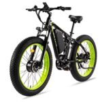 2000W Electric Bike for Adults, 26" Fat Tire Electric Mountain Bicycle, 48V 22.4Ah Removable Li-Ion Battery, Max 30.5Mph E-Bike Snow Beach,Electric Bicycle with 7 Speed Suspension Fork