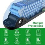 UNIT PACK POWER Rad Power 48V/52V 17.5/ 20Ah Ebike Battery for Rad Runner/Rad City Replacement - Lithium Ion Battery for 500W 750W 1500W Bafang / Other Ebike Conversion Kit(fit Rad Power/Runner/City) - Image 4