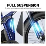 Electric Bike for Adults,1000/2000W Motor 35MPH,52V 20AH Battery,26" Fat Tire Ebike,Max 90 Miles E Bike for Men, Full Suspension,Hydraulic Brake 7-Speed Gears for Beach Mountain Electric Bike - Image 3