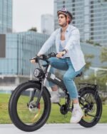 Folding Electric Bike for Adults, 1500W/2000W 30/37MPH, 50 Miles/70 Miles, 48V 15Ah/20Ah Battery, 20"/26" Fat Tire City Commuter EBike for Men Women, Foldable Electric Bicycle - Image 3