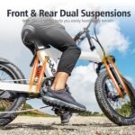 Electric Bike for Adults, ZCool 20'' Fat Tire Folding Ebike with Peak 1000W Brushless Motor 48V 15AH/11.6AH Removable Battery, Z Shape Bicycle w/ 7 Speed 25MPH, Foldable E-Bikes - Image 4