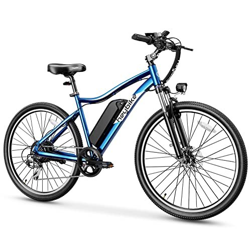 51JGQF0bf5L.jpg Heybike Race Max Electric Bike for Adults with 750W Peak Motor, 28mph Max Speed, 600WH Removable Battery Ebike, 27.5" Electric Mountain Bike with 7-Speed and Front Suspension - Image 1