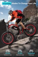 Ebikes Dual Motor, 52V/48V 25AH Removable Lithium Battery Electric Bike for Adults with 2000W/1200W Peak Power Dual/Single Motor 26''x4.0'' Spoke Fat Tire Electric Bike - Image 6