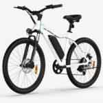5TH WHEEL Mate Electric Bike for Adults with 1000W Peak Motor and 468WH Removable Battery Ebike, Color LCD Display Commuting Electric Mountain Bike with 7-Speed and Front Suspension
