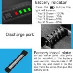 UPP Official 21Ah/ 17 Ah 13Ah Shark Battery- Electric Bike Lithinum Ion Battery for 1500W /1000W/750W Bafang/Voilamart JauoPay/PEXMOR/L-Faster &Other(W/Charger & BMS) - Image 6