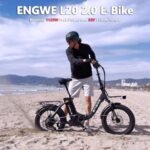 ENGWE Electric Bike for Adults, Foldable 1125W Peak Motor Ebike, 28Mph 80Miles Commuter E Bike with 52V 13AH Removable Battery, 20" x 3.0 Fat Tire Folding Electric Bicycle - Image 2