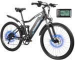 Electric Bike for Adults with 1000W(Peak) Brushless Motor, 32MPH Electric Bicycles with 48V 15AH Removable Battery, Full Suspension and 7 Speed 29" E-Bike for Man and Woman