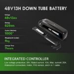 Yose Power Waterproof 500W Ebike Conversion Kit with 48V 13Ah Battery for Cassette/Freewheel 26" Electric Bike Rear Wheel, Electric Bicycle Hub Motor Kit, LED Display, Installation Tool - Image 4