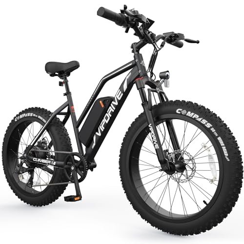 Version 1.0.0 Electric Bike for Adults, 750W/500W Ebikes with 48V 13AH Battery, 26 Inch Fat Tire Electric Bicycle, 7-Speed Up to 21MPH 50Miles Mountain E-Bike for Adults - Image 1