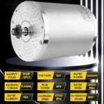 72V 3000W Brushless Motor Kit Max 6700RPM Temperature Sensing Electric DC 72V Motor with 80A Sine Wave Controller for Go Kart Electric Scooter Conversion Kit - Image 2