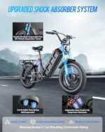 2000W Dual Motor Ebike, eAhora JulietⅢ (2024 New) 52V 60Ah Long Range Electric Bike Up to 33Mph Fat Tire Electric Bike Full Suspension Electric Bike for Adults - Image 5