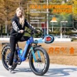 FREESKY Electric Bike for Adults 1600W Power Motor 48V 20 AH Ebike, Step-Thru Ebike up to 35MPH & 90Miles Max Range, 26'' Fat Tire Full Suspension Electric Bicycle for Man/Women - Image 4