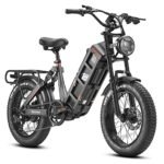Juliet/Juliet Ⅱ Electric Bike for Adults 48/52V 60Ah Long Range E-Bike 200 Miles 1000/1500W Full Suspension E Bike 20 * 4.0" Fat Tire Electric Mountain Bike Dual Hydraulic Brakes