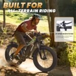 1000W Electric Bike for Adults Electric Bicycles for Men Women 26" Fat Tire Electric Mountain Bike 48V 34MPH 17.5AH 840WH Battery 70 Miles e Bike 21-Speed Gears Ebike UL Certified - Image 6