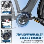 KingChii Electric Bike for Adults 750W BAFANG Motor EBike 48V 20Ah 21700 Removable LG Lithium Battery Fat Tires 20-32MPH Speed Range 90Miles Range Shimano 7-Speed E Bike - Image 6