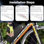 Ebike Battery Pack Power 48V E Bike Battery 20Ah for 0-1500W Motors Electric Bicycle Lithium-ion Battery for Adult Bicycle Voltage Equalization Chip& Safety Lock - W/Charger - Image 3