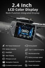 MEELOD Electric Bike for Adults 2400W Dual Brushless Motor Dual 48V 40AH Removable Battery Mountain Ebike, 48V LED Headlight, Color LCD Display, Dual Shock Absorber - Image 6