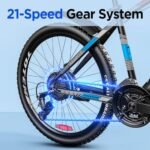 Totem Electric Bike for Adults - 1000W Peak Motor, 27.5" Electric Mountain Bike with 48V 499Wh Removable Lithium Battery, 21-Speed, Mechanical Locking Suspension Fork - Image 5