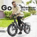 CITYRANGE 4.0 PEAK1500W 48V 20AH Electric Bike for Adult,30MPH 70Miles 20''×4.0" Fat Tire Cargo E-Bike, Long Range Electric Mountain Bike for Snow Beach Commuting, UL Certified - Image 6