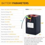 36V 48V 52V 60V 72V Ebike Battery 10AH 20AH 30AH 40AH 50AH 60AH LiFePO4/Lithium Ion Battery Pack with 2A 3A 5A Charger and 20A 40A 50A 80A BMS for 250W 550W 750W 1000W-5500W Motor - Image 5