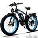 2000W/1000W Electric Bike for Adults ebike 28/35MPH Electric Bicycle AWD Dual/Single Motor Electric Mountain Bike 26" Fat Tire Ebike 48V 23/17.5AH Removable Battery, Hydraulic Disc Brake Electric Bike