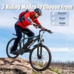 VARUN Electric Bike for Adults - 500W Electric Bike with 48V Removable Battery - 26" Electric Bicycle Up to 45 Miles 20 MPH with 21 Speed Gears & Dual Front Fork Suspensions - Image 6