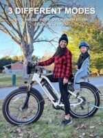 HAOQI 750W(Peak 1000W) Leopard Pro Electric Bike for Adults, 48V 20AH Removabl Battery Mountain Bike,26" x 4.0 Fat Tire Ebike with 28MPH, 7-Speed,UL 2849 Certified - Image 5