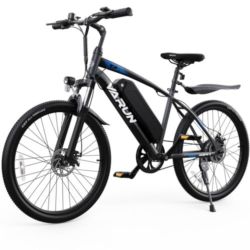 Version 1.0.0 VARUN Electric Bike for Adults, 350W 20MPH Commuter Ebike with 36V Removable Battery, 24'' Electric Mountain Bike with Front Fork Suspension and Dual Disc Brakes - Image 1