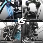 KETELES Electric Bike for Adults, 2000W Dual Motor 26 Inch Fat Tire Mountain Ebike, 33 MPH 23AH 48V Battery Bicycle 21 Speed Electric Dirt E Bikes for Men - Image 5