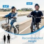 Kingbull Electric Bike, Peak 1000W Motor 48V 15Ah Electric Bike for Adults, 28MPH 60Miles Range Commuter Electric Bicycle, CST 20"x 4.0" Electric Bicycle - Image 6