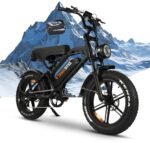 V20 3.0 Electric Bike Powerful 1000W Motor, 20'' Fat Tire Ebikes, 48V 15.6AH Battery, 28MPH Speed, Double Suspension & Disc Brakes